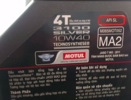 Các thông số trên chai nhớt có ý nghĩa gì? 9 Thông số trên chai nhớt